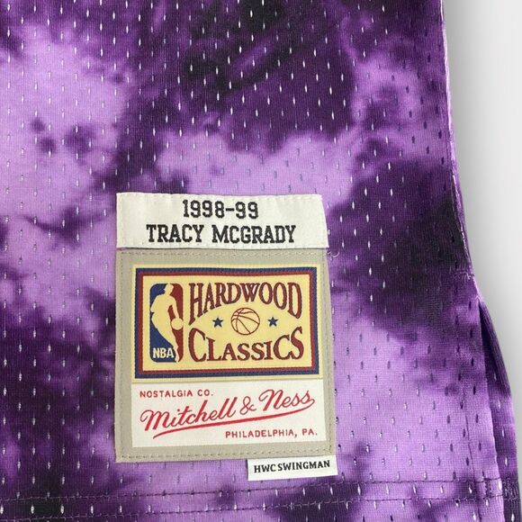 Mitchell & Ness NBA 1998 Galaxy Swingman Toronto Raptors McGrady Jersey size M - Picture 3 of 11